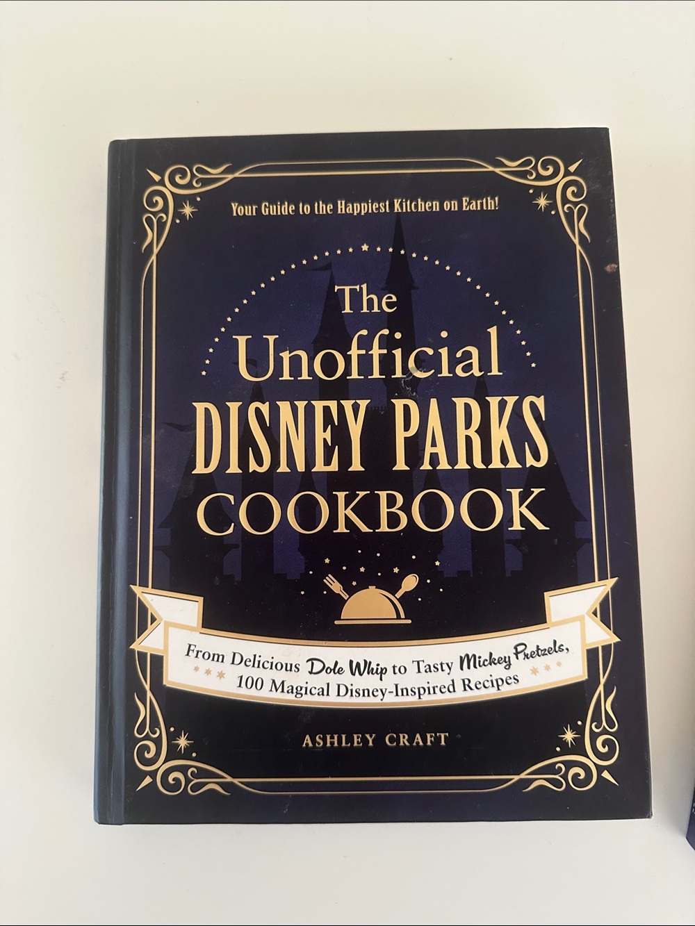 The Unofficial Disney Parks Cookbook - Navy & Gold